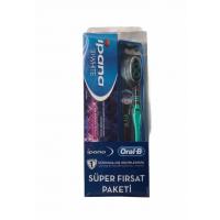 İpana 3d White Canlandıran Ferahlık 150ml + Oral-b Allrounder Black Diş Fırçası Fırsat Paketi 
